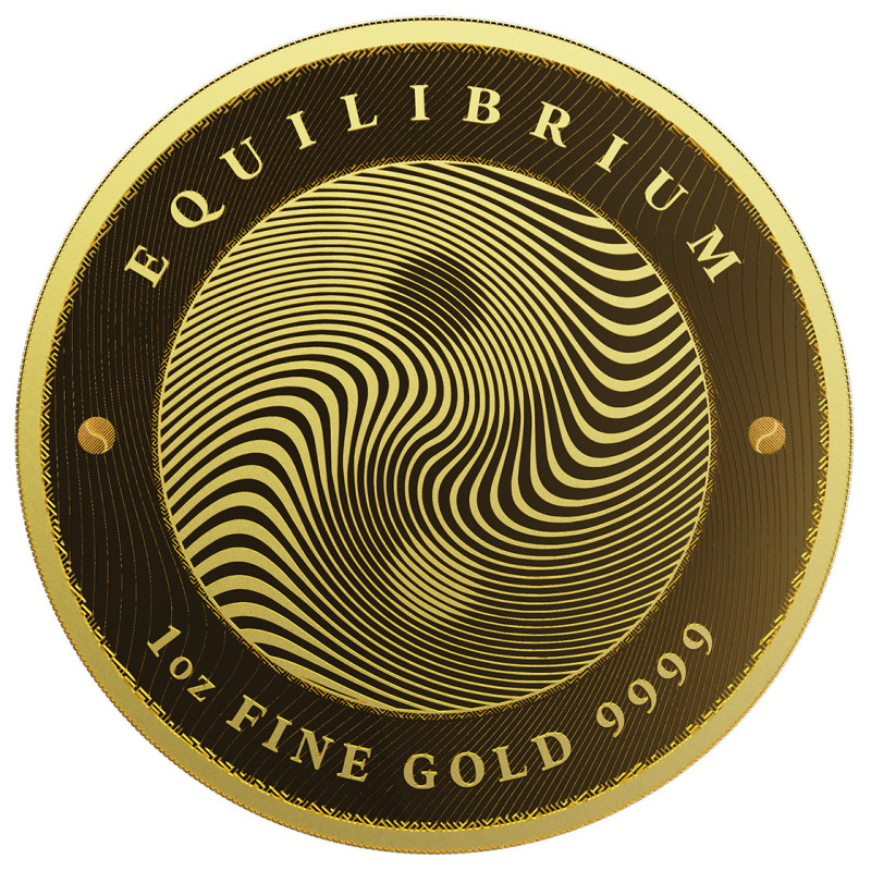 Zlatá minca 1 Oz Equilibrium 2021 Proof-like