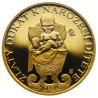 Zlatá minca 3,49 g Dukát na narodenie dieťaťa 2006 Proof
