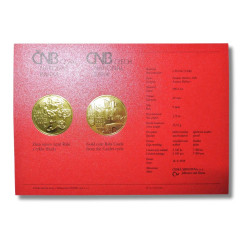 Zlatá minca 5000 Kč 1/2 Oz Hrad Rabí 2018 Proof