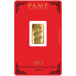 PAMP Lunar series II 2012-2023 sada zlatých zliatkov 12 x 5 g