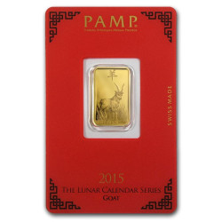 PAMP Lunar series II 2012-2023 sada zlatých zliatkov 12 x 5 g