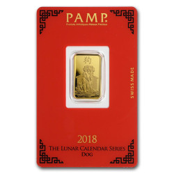 PAMP Lunar series II 2012-2023 sada zlatých zliatkov 12 x 5 g