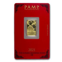PAMP Lunar series II 2012-2023 sada zlatých zliatkov 12 x 5 g