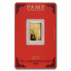 PAMP Lunar series II 2012-2023 sada zlatých zliatkov 12 x 5 g