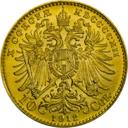 Zlatá minca 3,38 g 10 Korún...