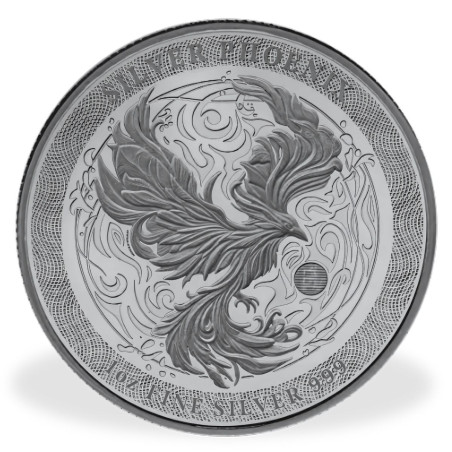Strieborná minca 1 Oz Phoenix (Fénix) 2025