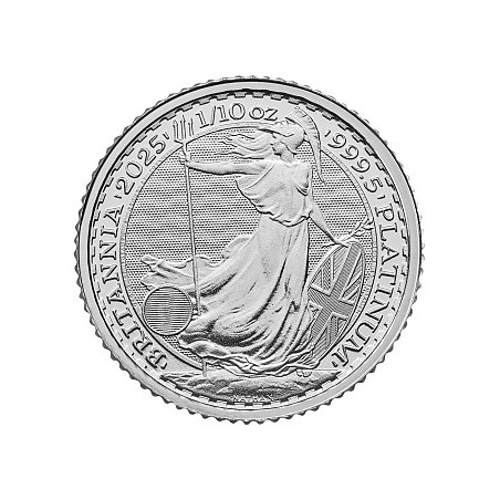 Platinová minca 1/10 Oz Britannia 2025