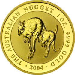 Zlatá minca 1/4 Oz Nugget Kangaroo rôzne roky