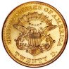 Zlatá minca 20 Dollar Double Eagle Liberty Head rozne roky