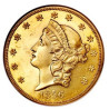 Zlatá minca 33,4 g Double Eagle Liberty Head 1907