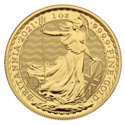 Zlatá minca 1 Oz Britannia rôzne roky