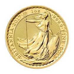 Zlatá minca 1 Oz Britannia rôzne roky