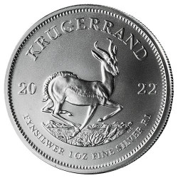 Strieborná minca 1 Oz Krugerrand rôzne roky