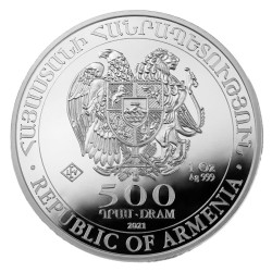 Strieborná minca 1 Oz Archa Noemova rôzne roky