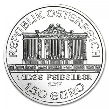 Strieborná minca 1 Oz Wiener Philharmoniker 2017