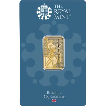 Zlatý zliatok 10 g Britannia