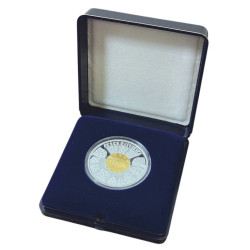 Bimetalová minca 2500 Kč Vstup Českej republiky do Európskej únie 2004 proof