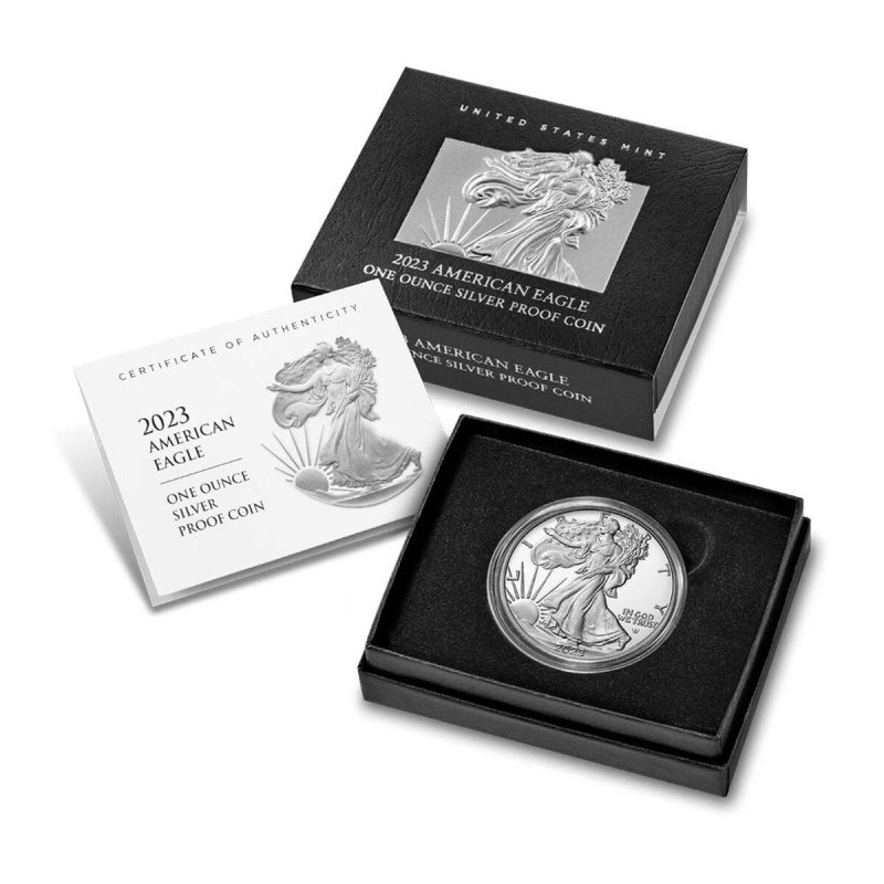 Strieborná minca 1 Oz American Eagle 2023 Proof