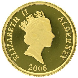 Zlatá minca 1/25 Oz William Shakespeare 2006