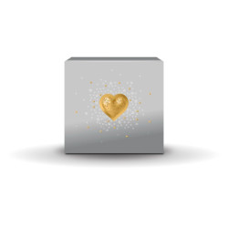 Strieborná minca 1 Oz Celebrate love 2025 Pozlátené