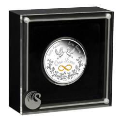Strieborná minca 1 Oz One Love 2025 Proof