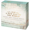Strieborná minca 1 Oz New Map of the World 1626 - Nová mapa sveta 2019 Proof