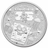 Strieborná minca 1 Oz SpongeBob SquarePants 2024 - 25. výročie