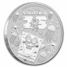 Strieborná minca 1 Oz SpongeBob SquarePants 2024 - 25. výročie