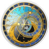 Strieborná minca 1 Oz Prague City Hall Clocks - Staromestský orloj 2025 Proof