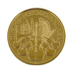 Zlatá minca 1/2 Oz Wiener Philharmoniker rôzne roky
