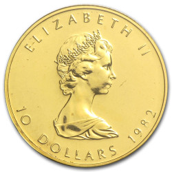 Zlatá minca 1/4 Oz Maple Leaf rôzne roky