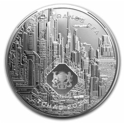 Strieborná minca 1 Oz AI Coin - Artificial Intelligence 2025