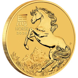 Zlatá minca 1 Oz Lunar Series III Year of the Horse 2026