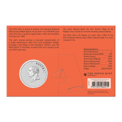 Strieborná minca 1 Oz Australian Koala ANDA Money Expo 2025