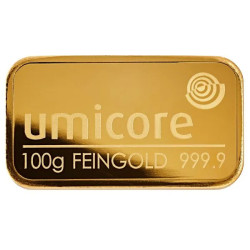Zlatý zliatok 100 g Umicore