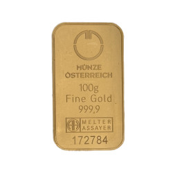 Zlatý zliatok 100 g Münze...