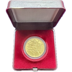 Zlatá minca 1/2 Oz 5000 Kč Mestská pamiatková rezervácia Cheb 2021 Proof