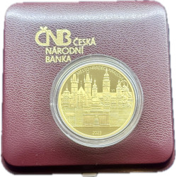 Zlatá minca 1/2 Oz 5000 Kč Mestská pamiatková rezervácia Hradec Králové 2023 Proof