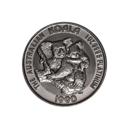 Platinová minca 1 Oz Australian Koala 1990
