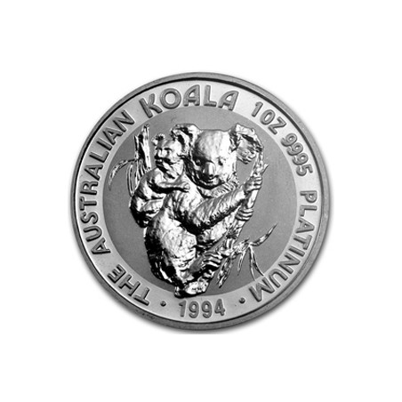 Platinová minca 1 Oz Australian Koala 1994