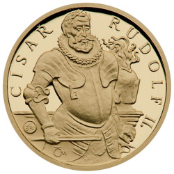 Súprava zlatých medailí 4 x 1/10 Oz Doba Rudolfa II. 2009 Proof