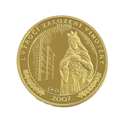 Sada zlatých mincí 4 x Dukátový rad Klub kráľovnej Elišky 2008 Proof