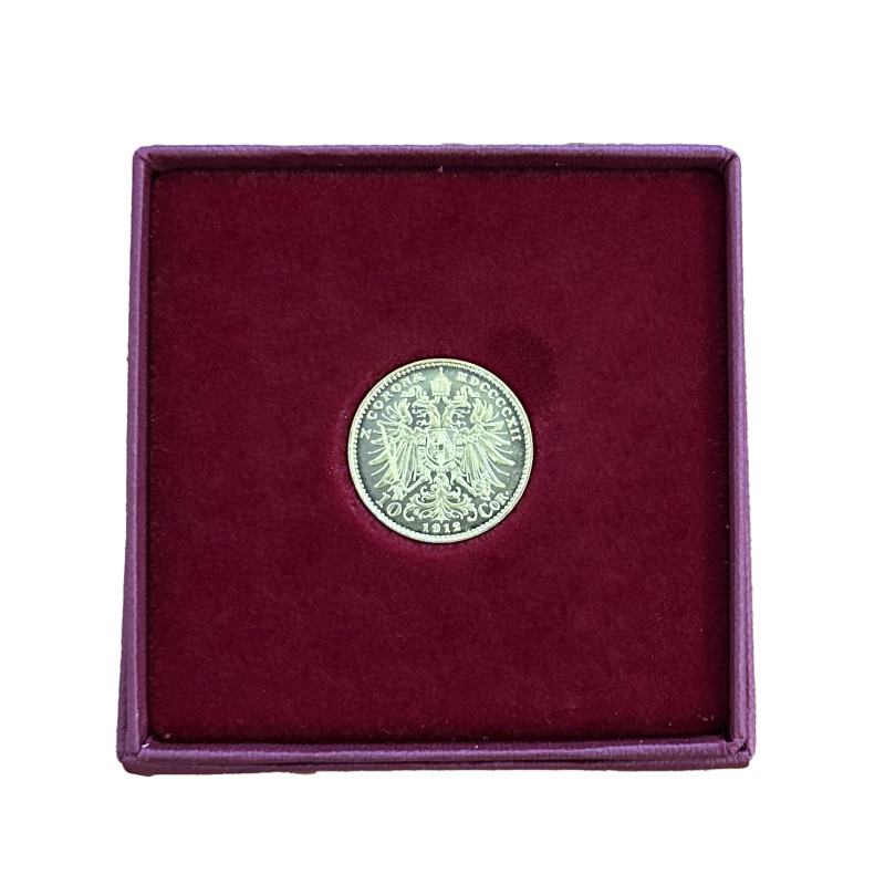 Zlatá minca 10 Korún Františka Jozefa I. 1912