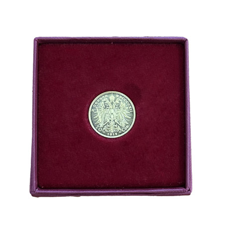 Zlatá minca 10 Korún Františka Jozefa I. 1912