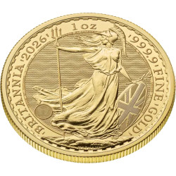 Zlatá minca 1 Oz Britannia 2026