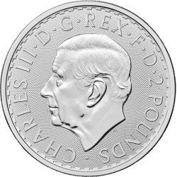Strieborná minca 1 Oz Britannia 2026