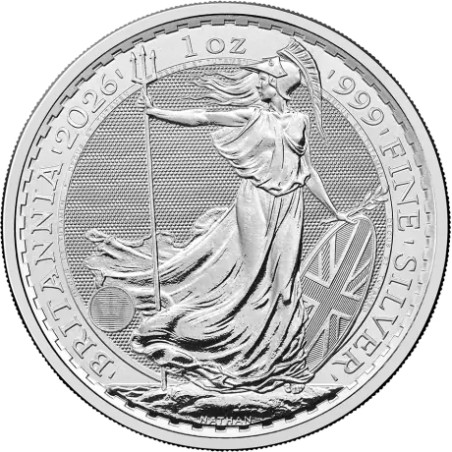 Strieborná minca 1 Oz Britannia 2026