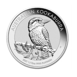 Platinová minca 1/10 Oz Australian Kookaburra 2021