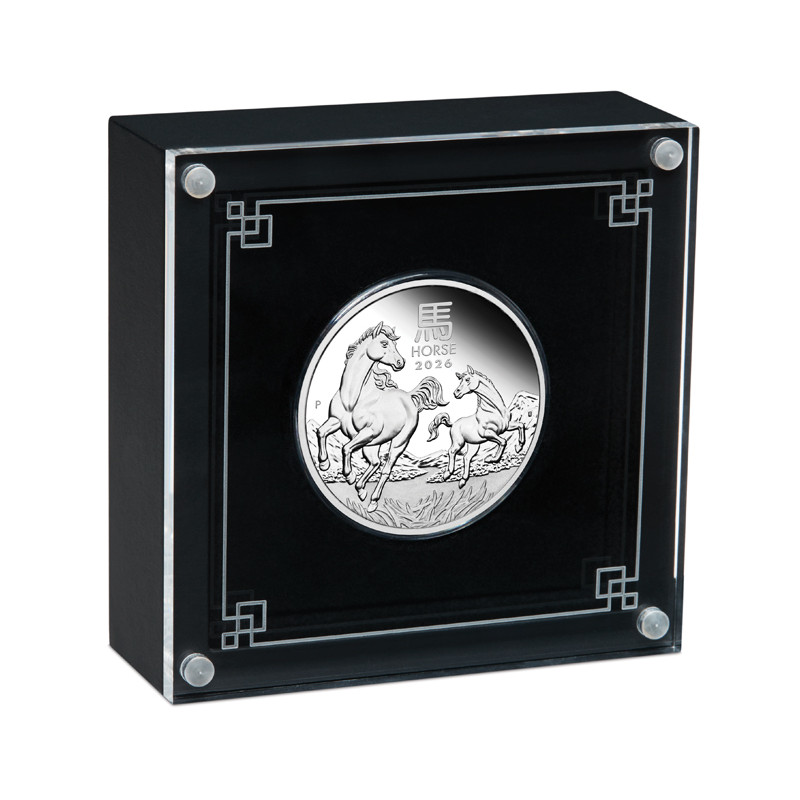 Strieborná minca 1 Oz Lunar Series III V roku 2026 Proof