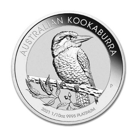 Platinová minca 1/10 Oz Australian Kookaburra 2021